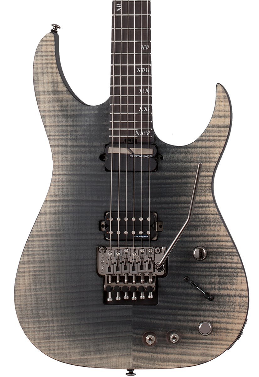Schecter Banshee Mach-6 FR S In Fallout Burst - Andertons Music Co.